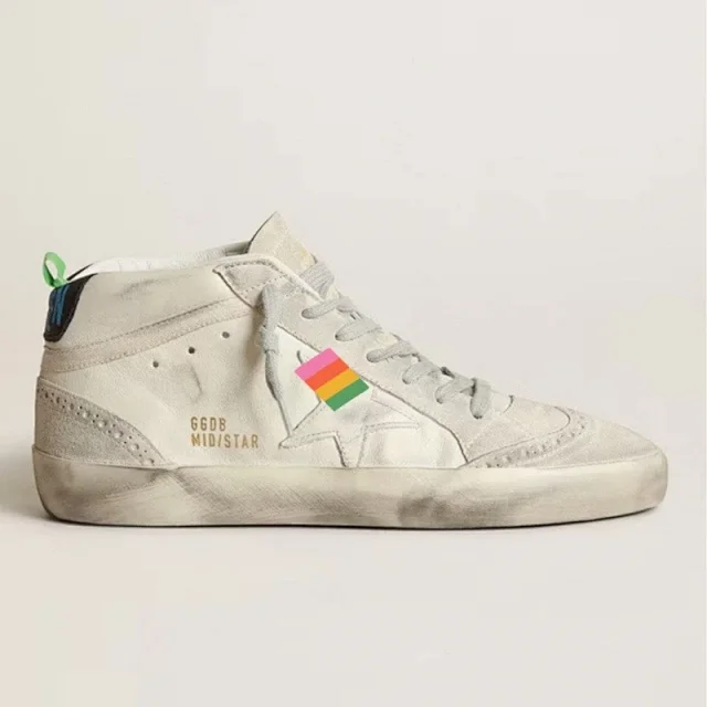 Golden Goose Sneakers Mid Star high-top product detail image 13