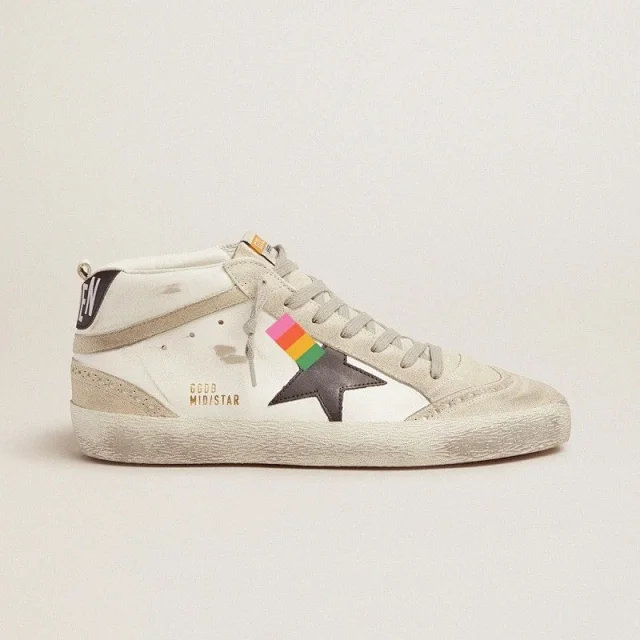 Golden Goose Sneakers Mid Star high-top product detail image 14