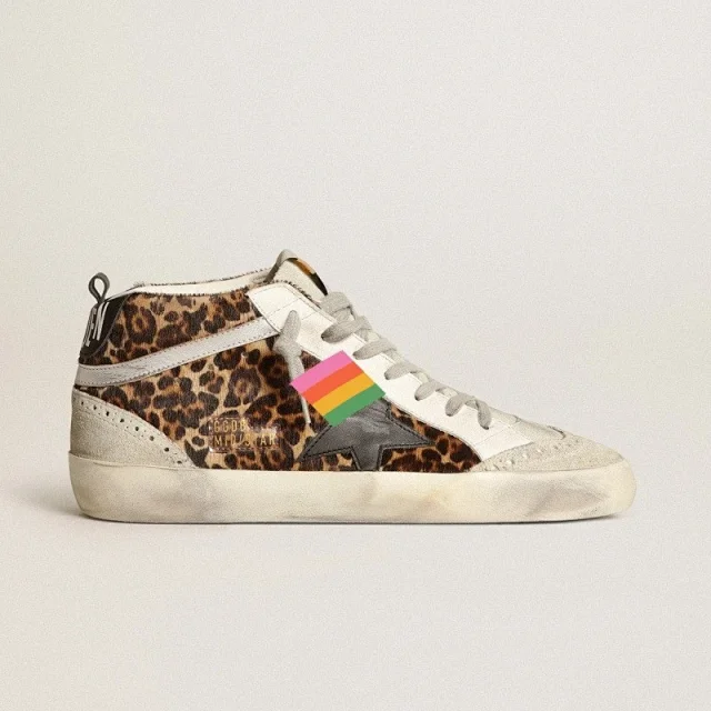 Golden Goose Sneakers Mid Star high-top product detail image 1