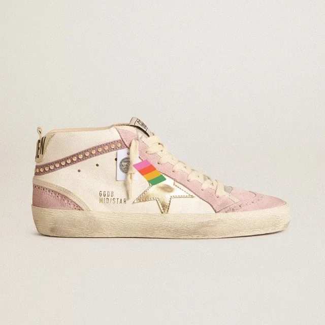 Golden Goose Sneakers Mid Star high-top product detail image 4