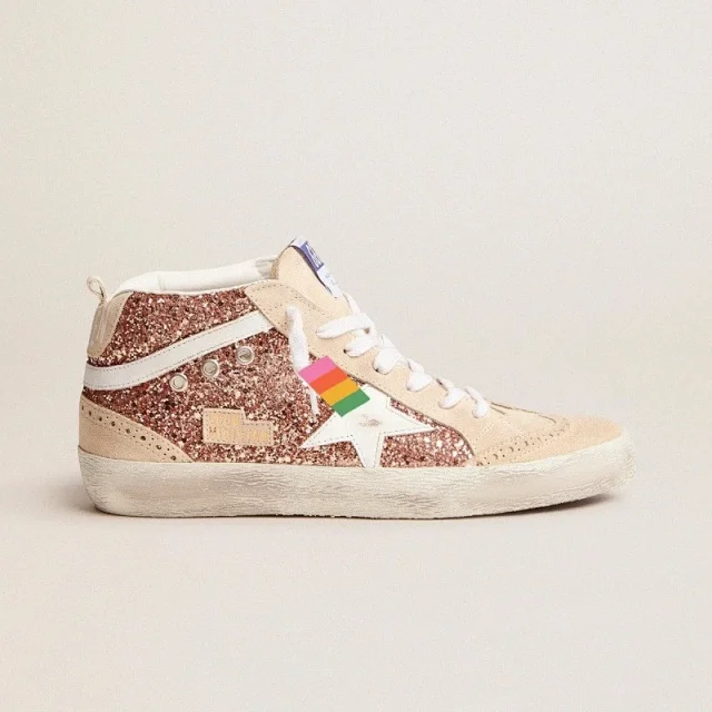 Golden Goose Sneakers Mid Star high-top product detail image 8