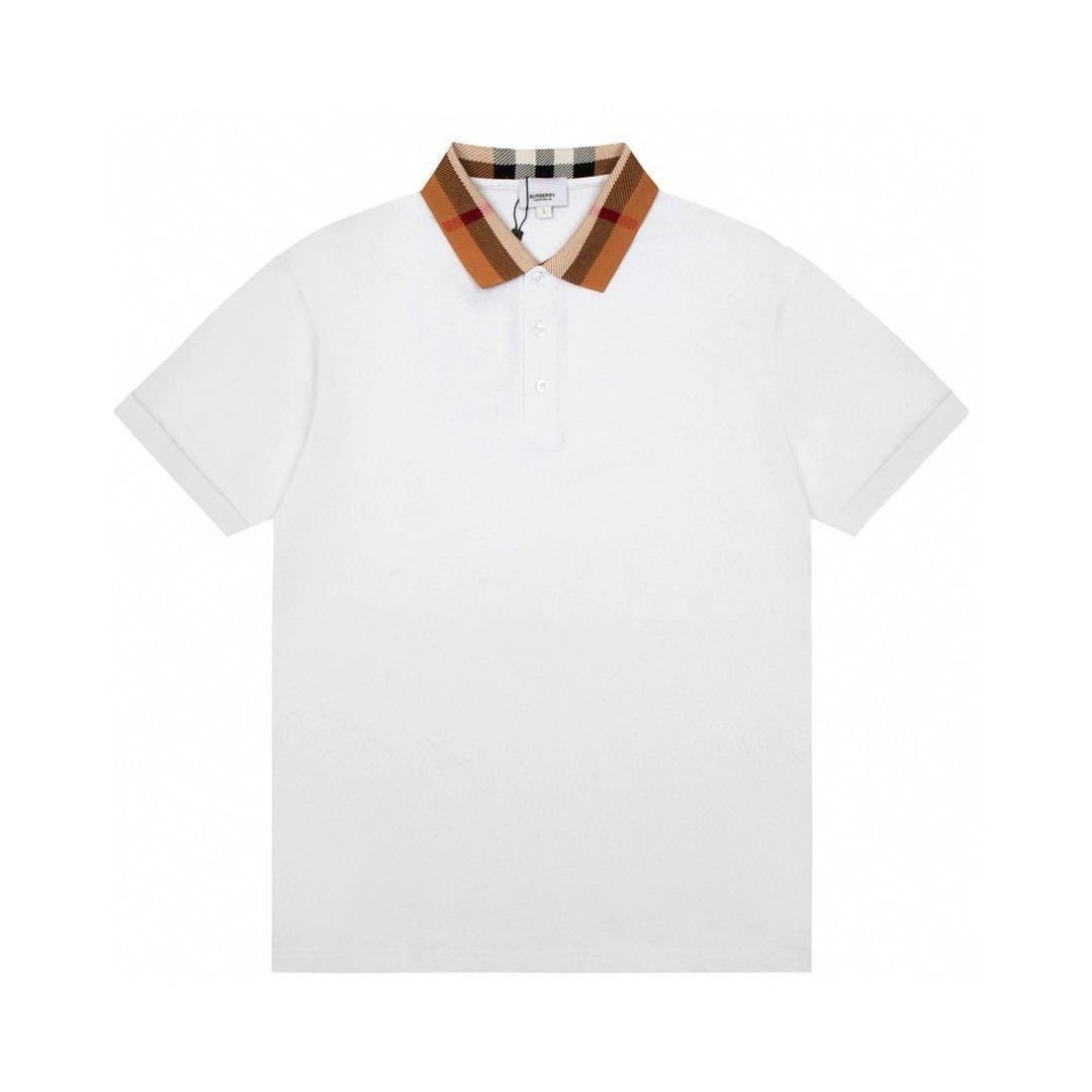 Burberry Shirt Vintage Check Collar White