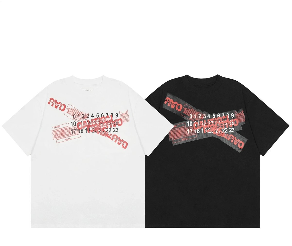 Maison Margiela MM6 Digital Print Cotton T-Shirt (Unisex)