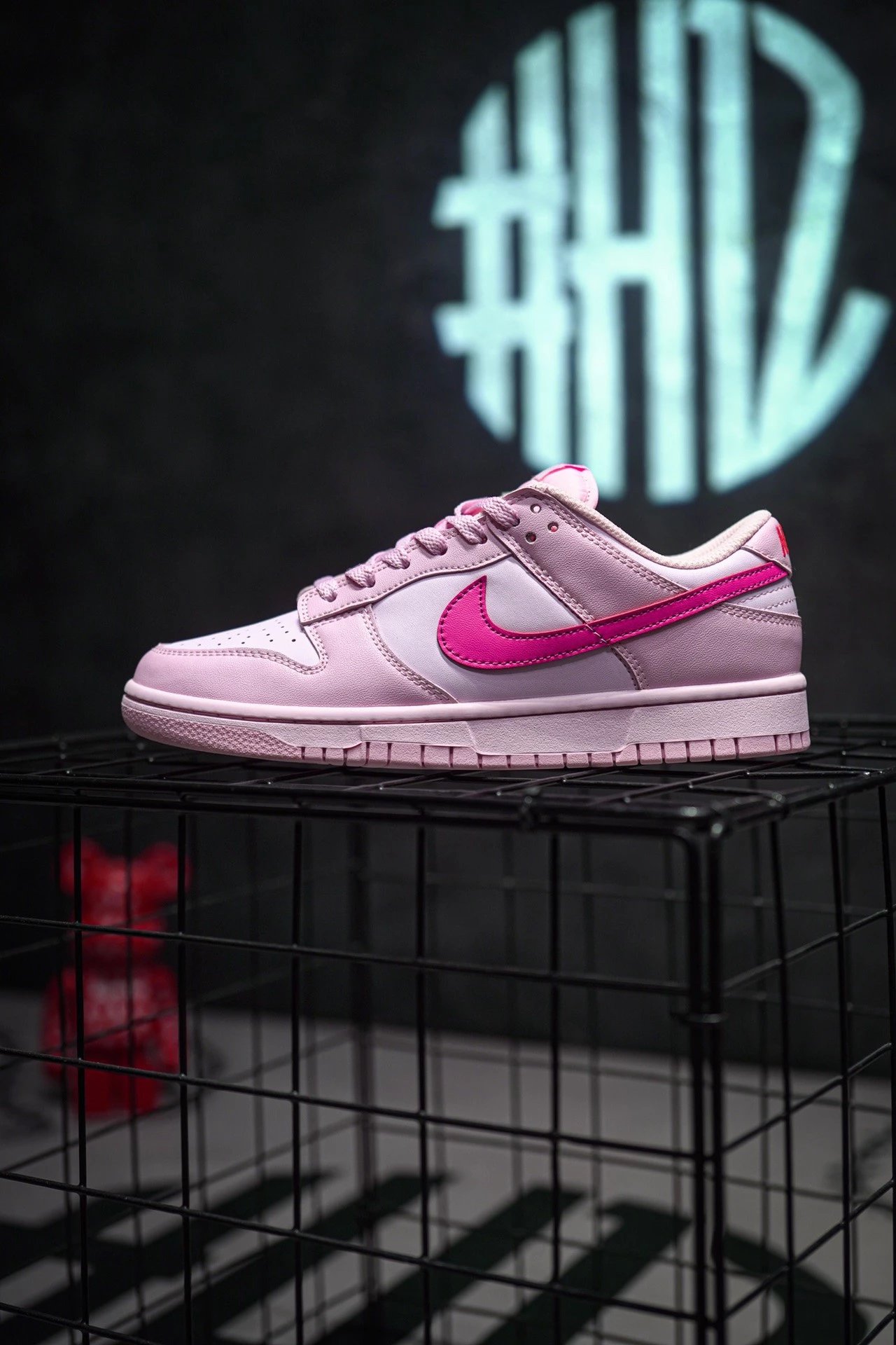 Triple Pink Dunks