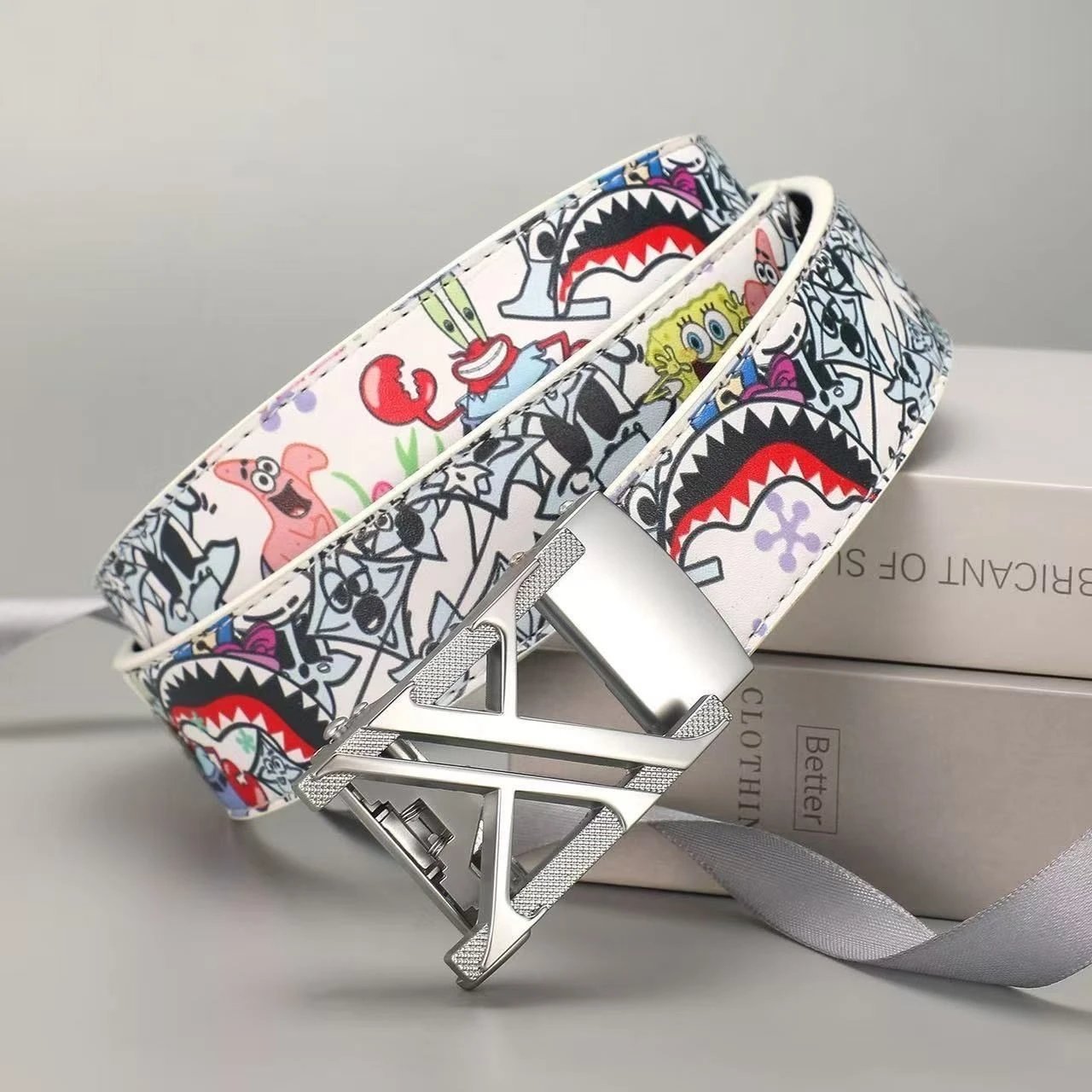 Trendy Full Slot - SpongeBob Silver Buckle