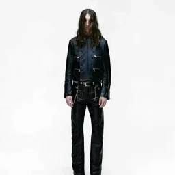thumbnail for [instock] 25 Leather Pants ERD25ss leather pants shipped within one week