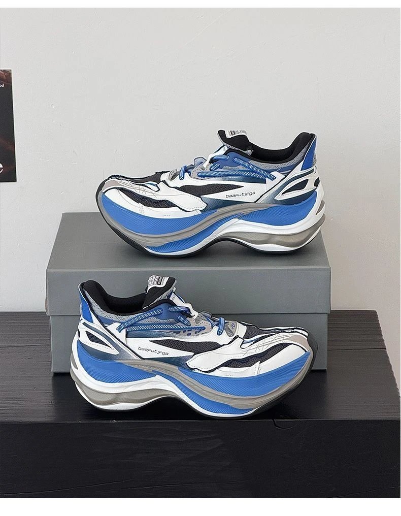 Badfriend Chunky Sneakers Blue White Black