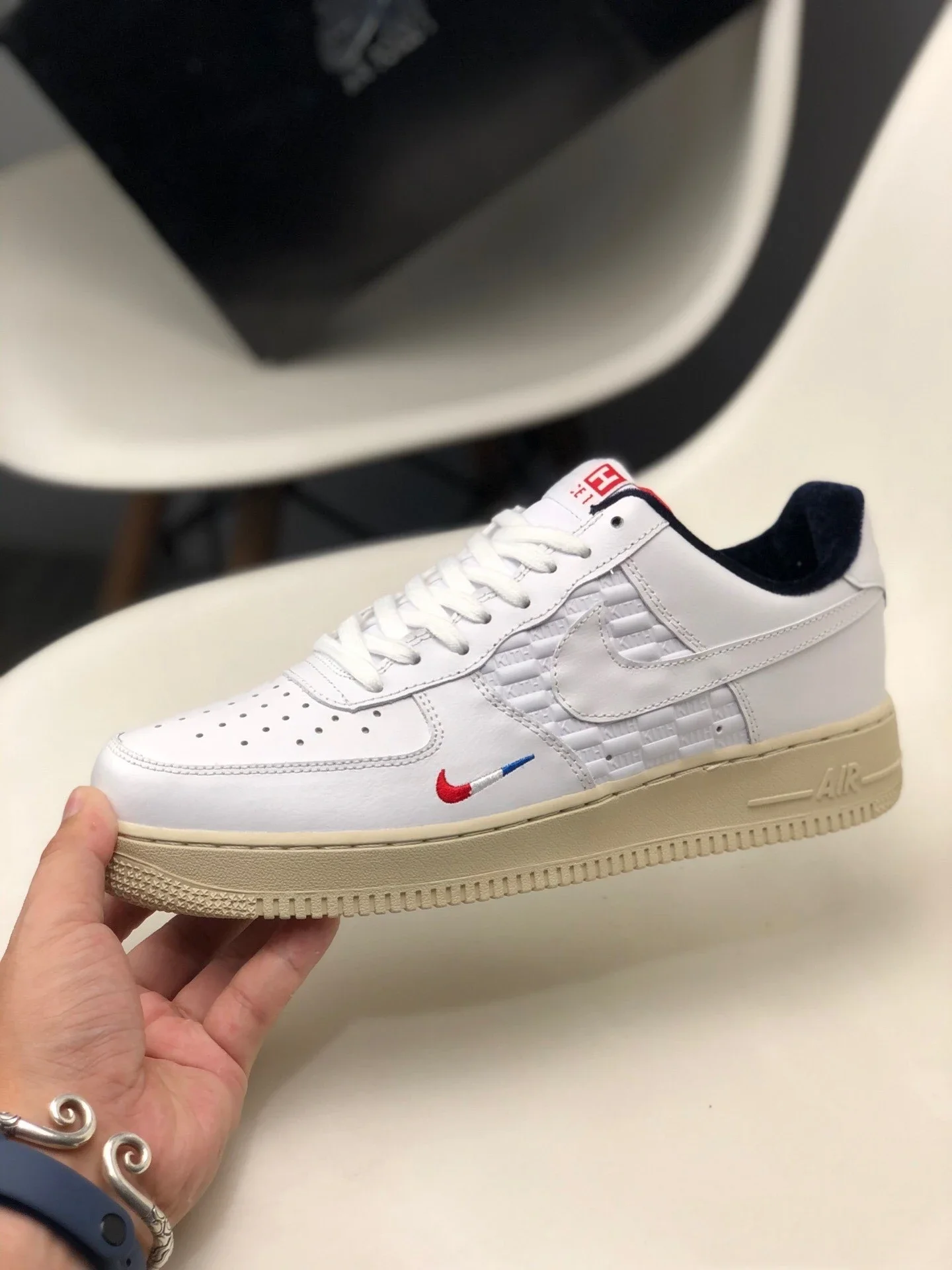 Kith x Nike Air Force AF1 Low Paris 巴黎店铺限定白红蓝法国CZ7927