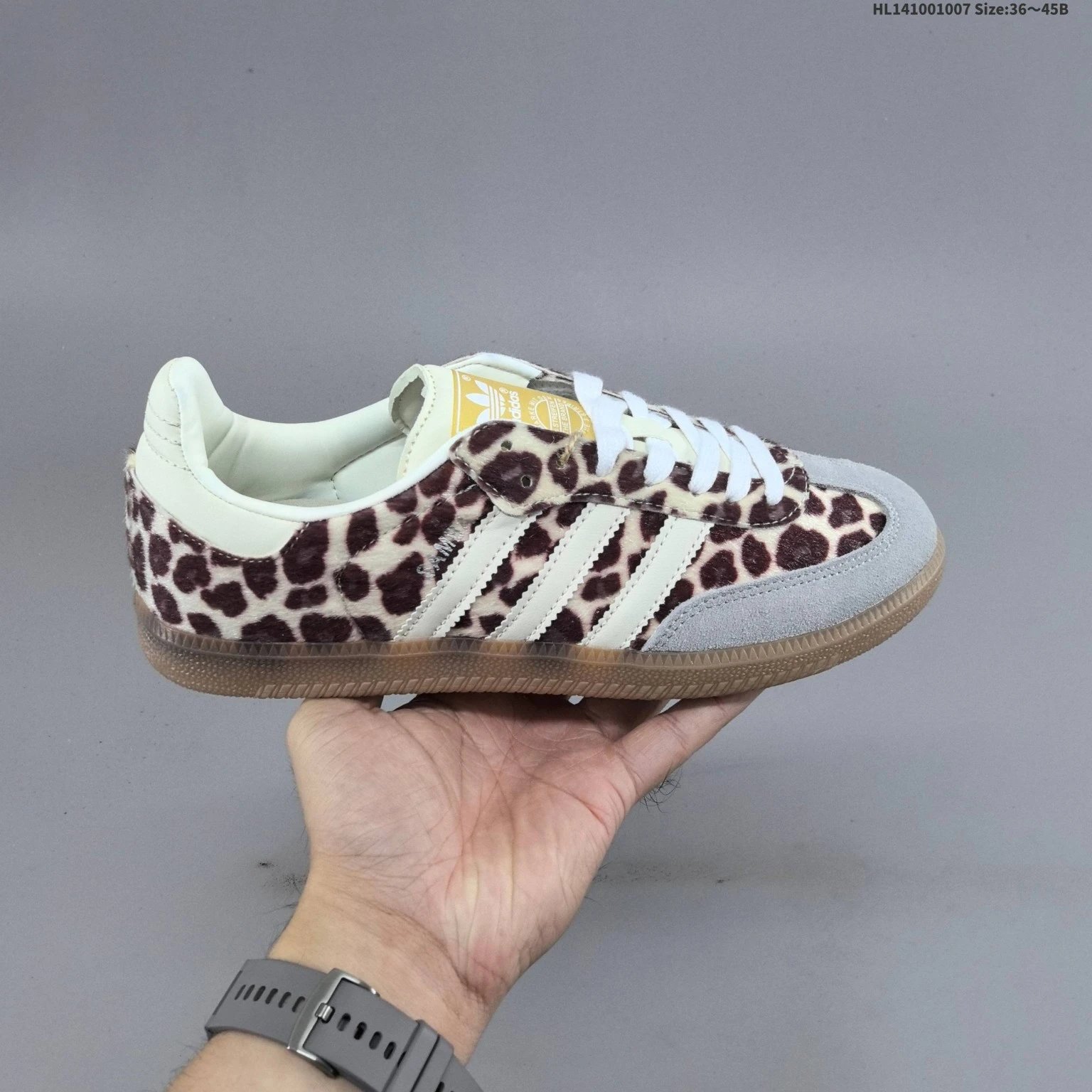 真标Adidas Originals Samba OG 阿迪达斯 桑巴舞系列绅士德训足球风百搭低帮休闲运动板鞋B75806男女情侣鞋