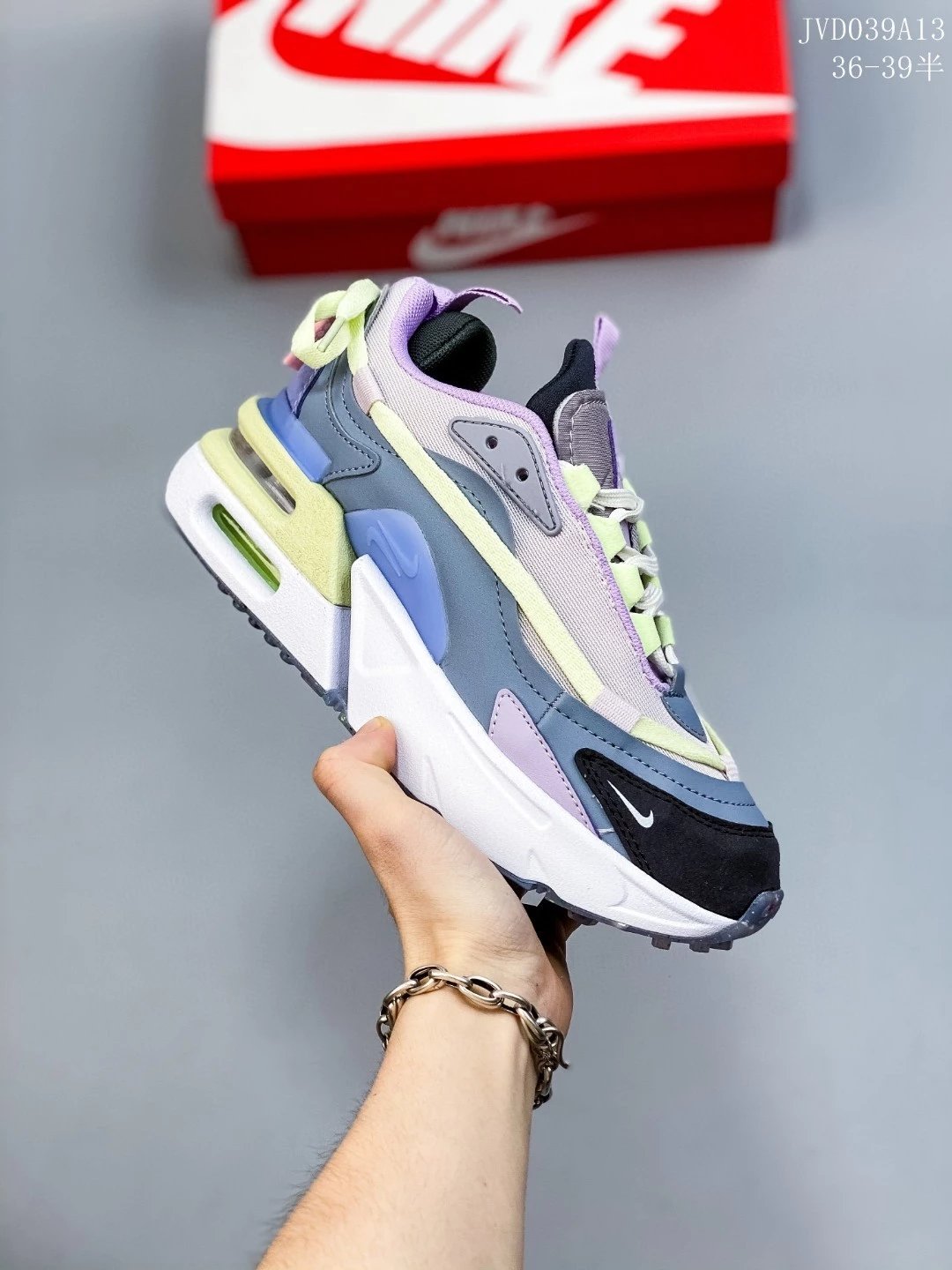 耐克Nike Air Max Furyosa 拼接气垫跑步鞋双层男女休闲运动鞋跑步鞋情侣款百搭潮鞋 CZ4149