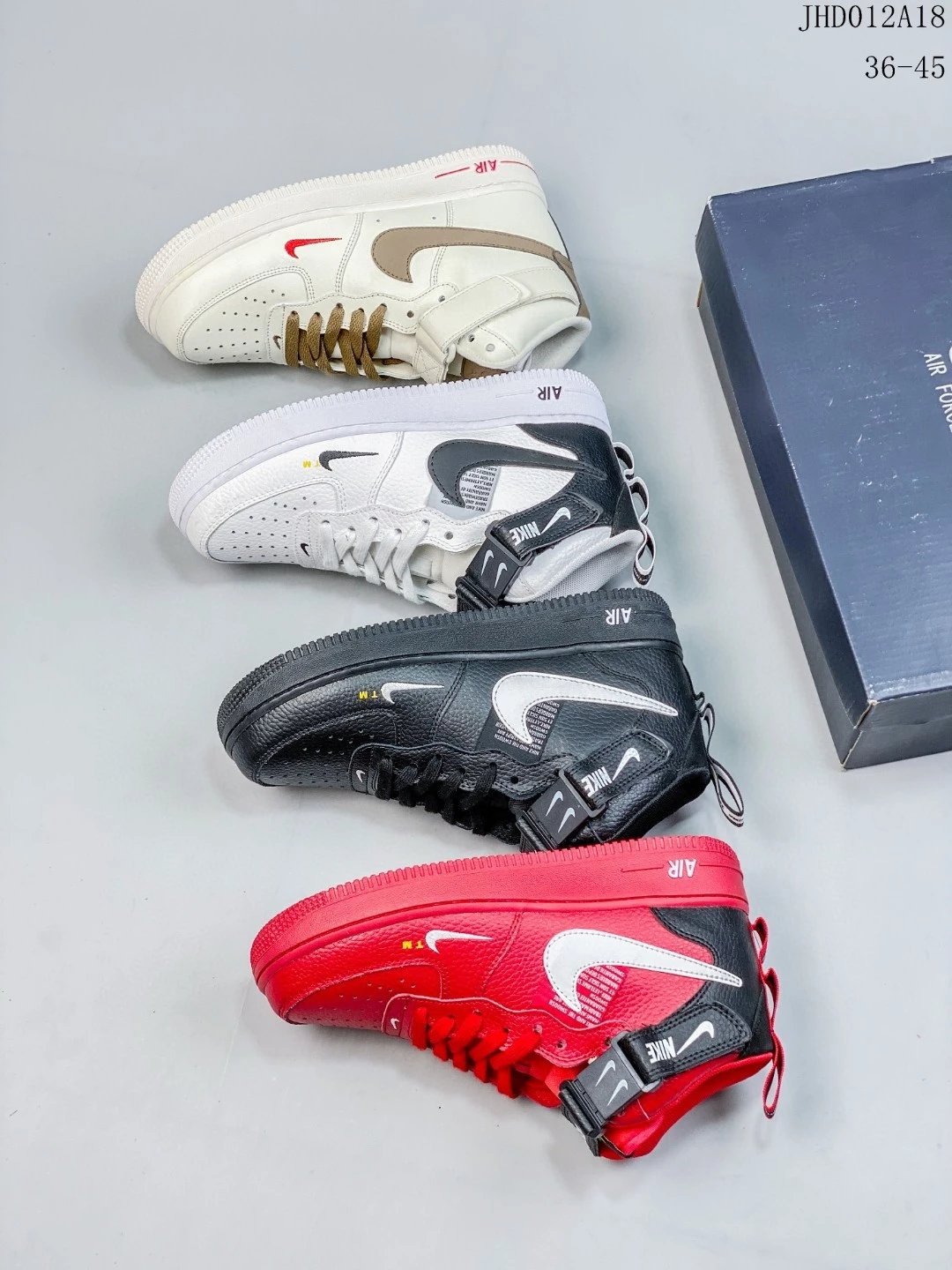 Nike Air Force 1 HIGH Air Force One Co branded Versatile Men's and Women's Casual Sports Board Shoes Couple's Versatile Trendy Shoes