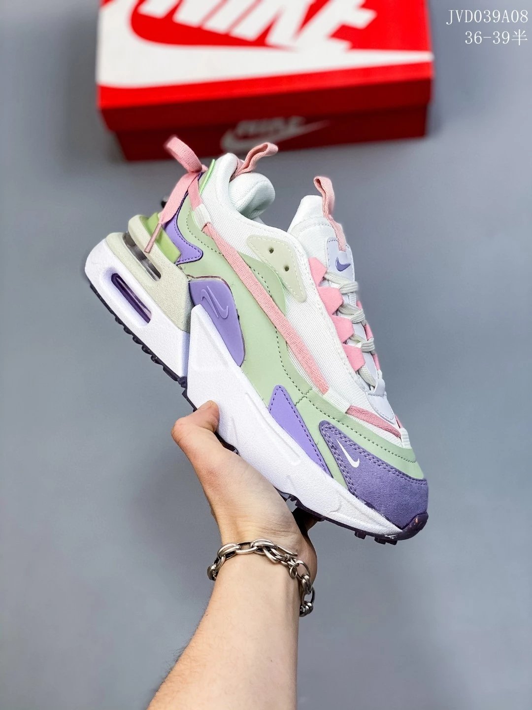 耐克Nike Air Max Furyosa 拼接气垫跑步鞋双层女子休闲运动鞋跑步鞋 CZ4149