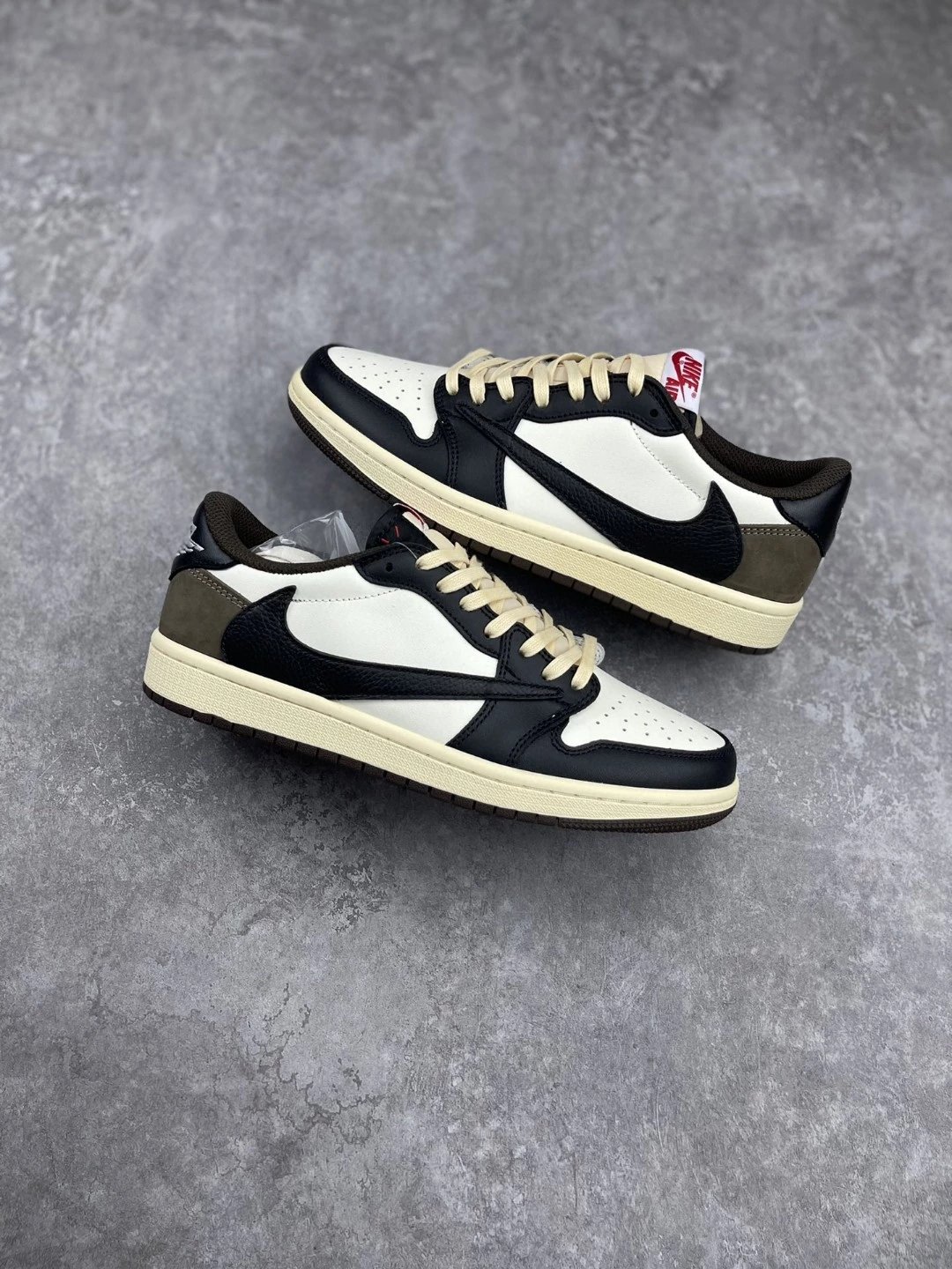 耐克乔丹Travis Scott x Nike Air Jordan 1 Low OG SP"Dark Mocha"AJ1乔丹一代经典低帮文化百搭男女休闲板鞋情侣款百搭潮鞋