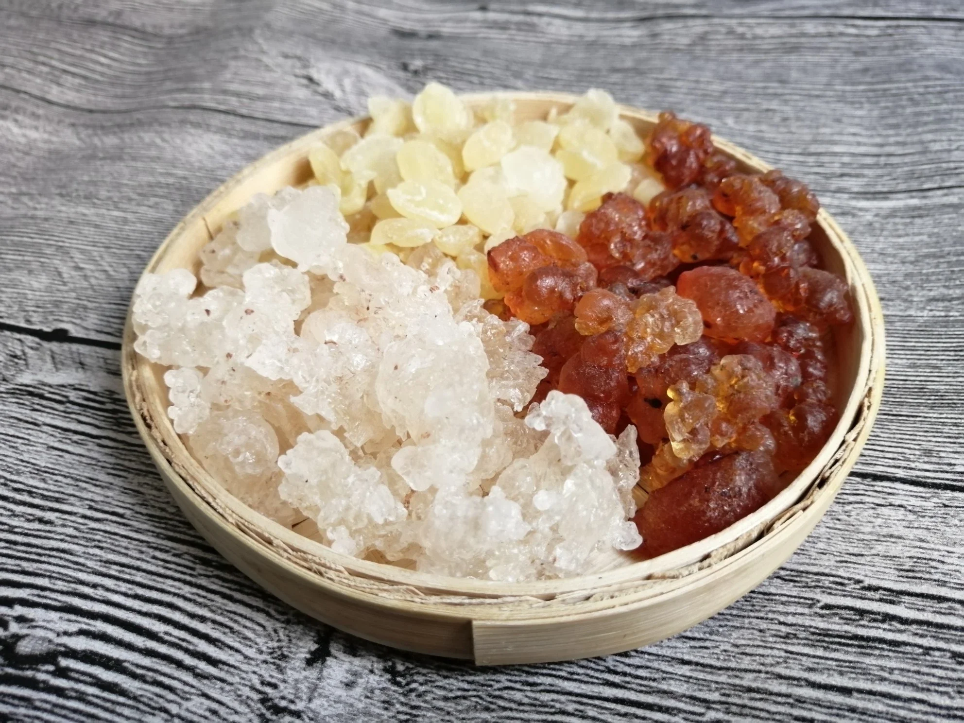 桃胶雪燕皂角米组合天然野生桃胶