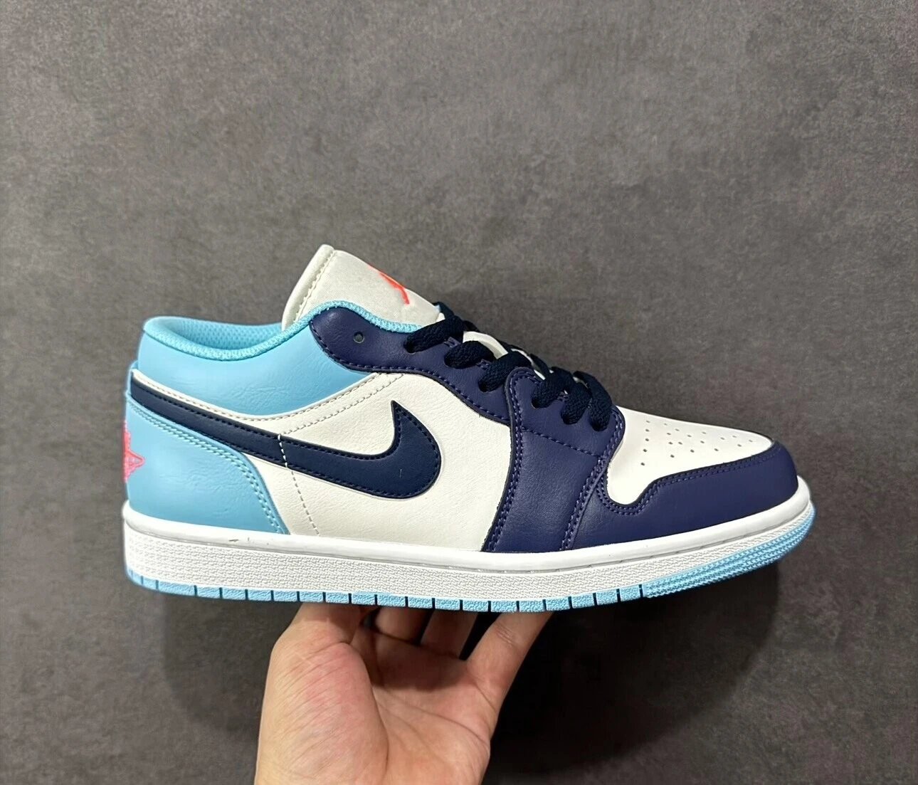 【林风止出品】现货Jordan Air Jordan 1 舒适经典 黑曜石配色 低帮 复古篮球鞋