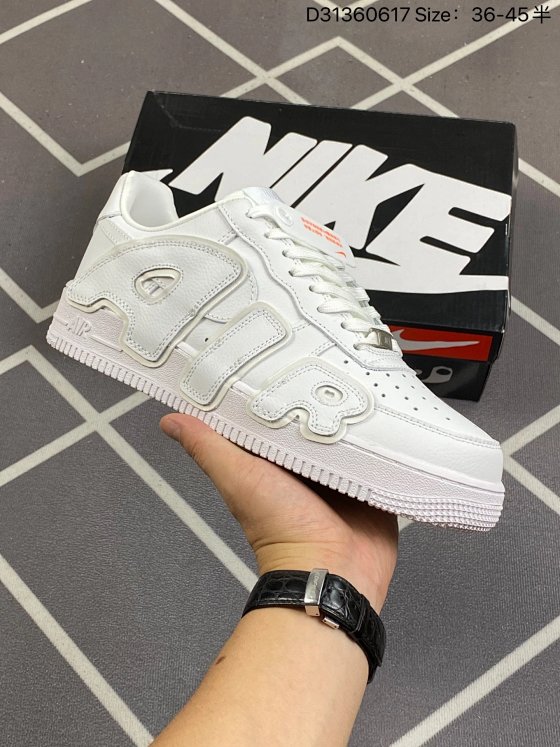 Nike CPFM x Nike Air Force Sunshine / Flea AF1 Lettering Athletic Casual Shoes