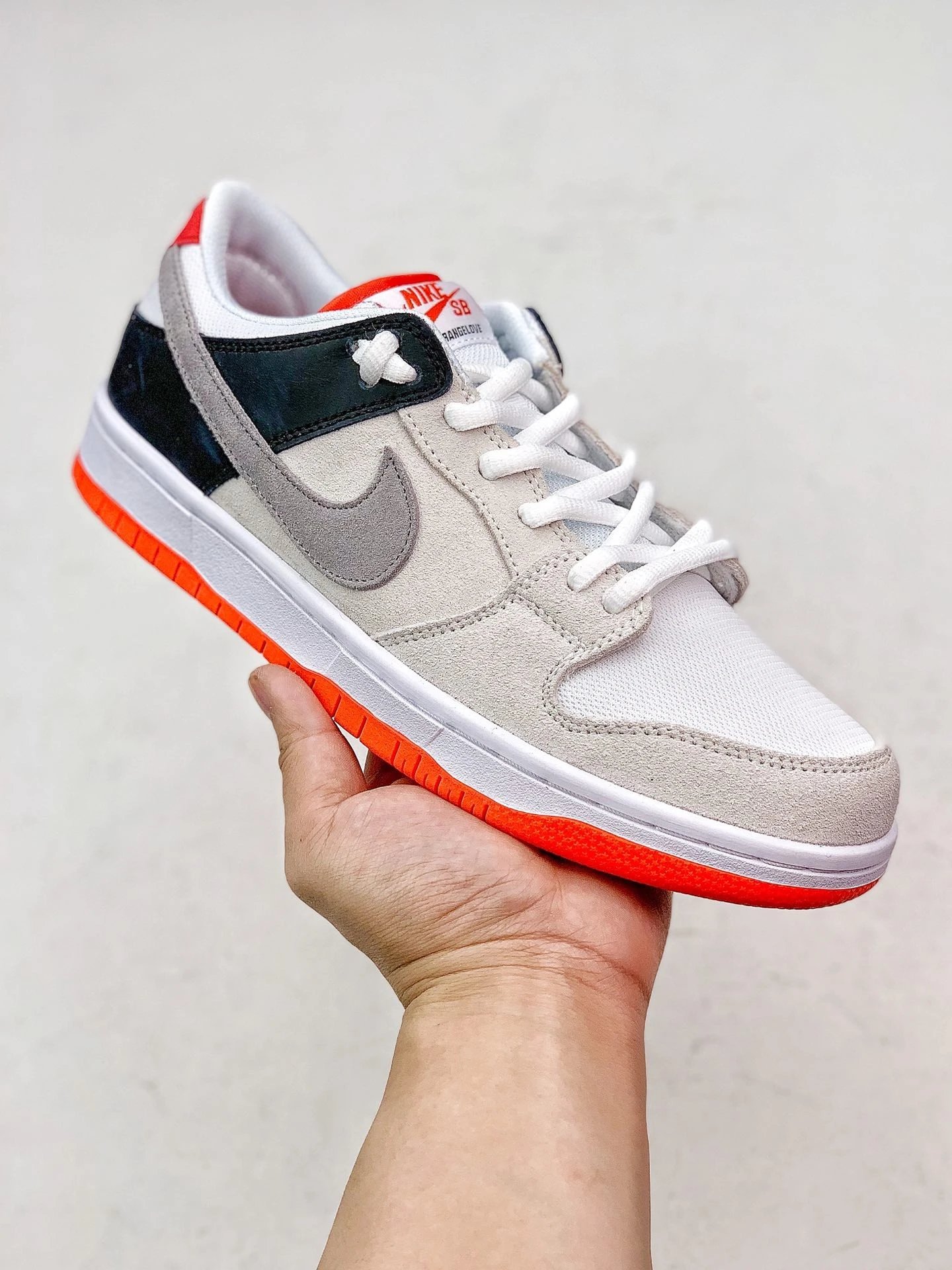 Nike Dunk SB Low Label Grey Orange Shadow Infrared BQ6817-007 CD2563-004

