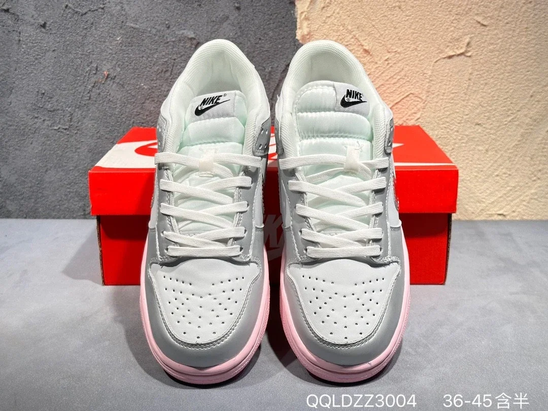 耐克男女鞋Nike Dunk Low银粉色复古运动低帮休闲板鞋HM3698-006 耐克男女鞋Nike Dunk Low银粉色复古运动低帮休闲板鞋HM3698-006