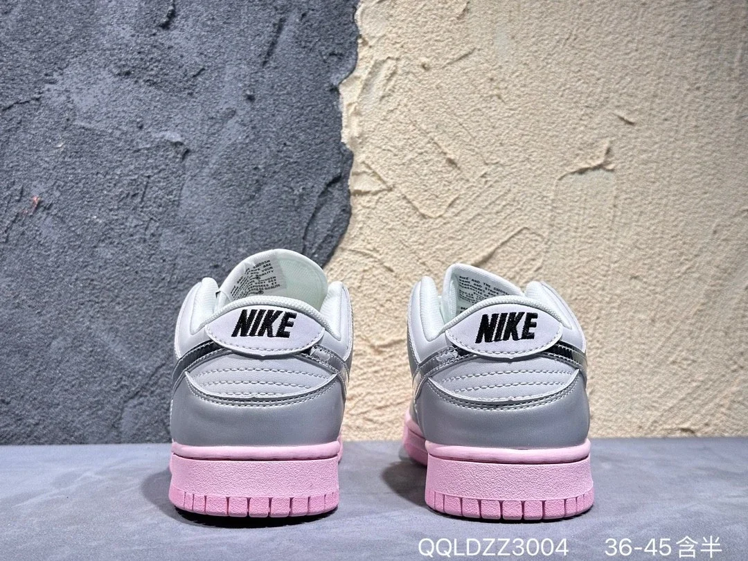 耐克男女鞋Nike Dunk Low银粉色复古运动低帮休闲板鞋HM3698-006 耐克男女鞋Nike Dunk Low银粉色复古运动低帮休闲板鞋HM3698-006