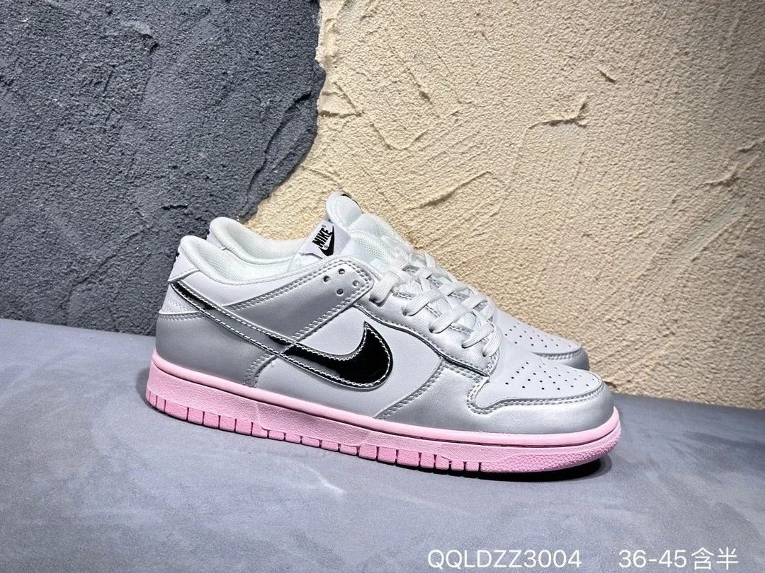 耐克男女鞋Nike Dunk Low银粉色复古运动低帮休闲板鞋HM3698-006 耐克男女鞋Nike Dunk Low银粉色复古运动低帮休闲板鞋HM3698-006