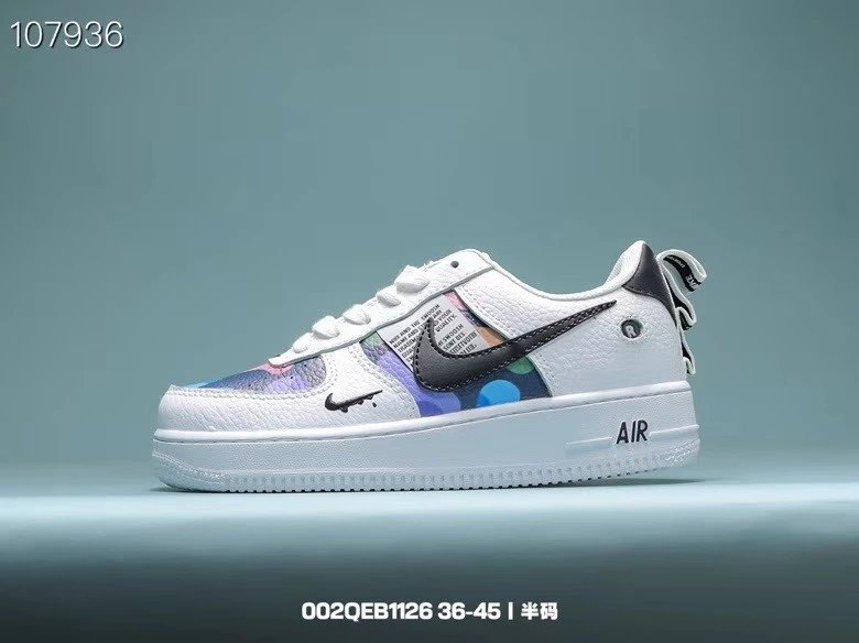 耐克Nike Air Force 1 LV8 UL af1 low 空军 白ow结构 2019年款休闲板鞋