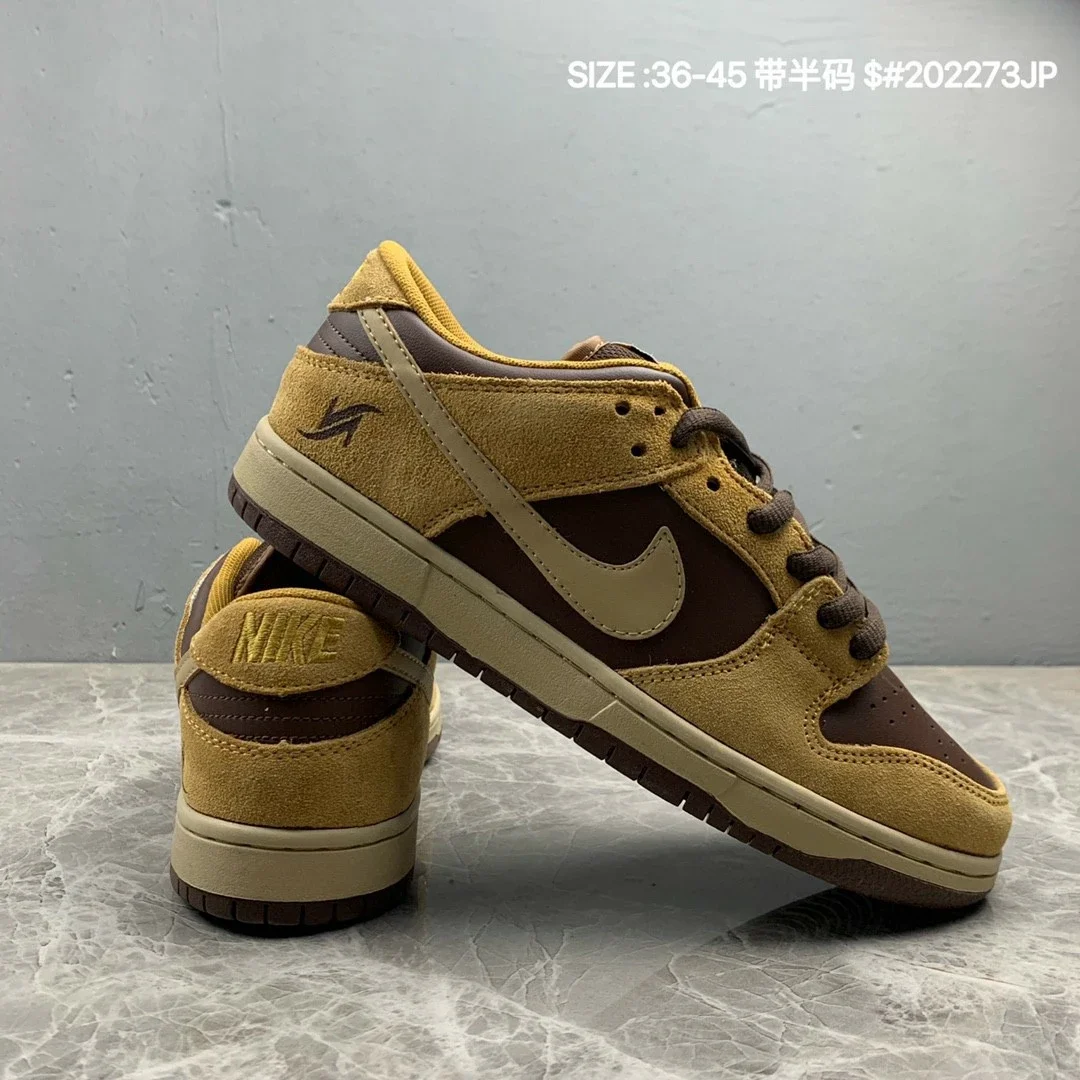 耐克/Nike SB Dunk Low Pro 低帮生胶外底休闲运动滑板鞋