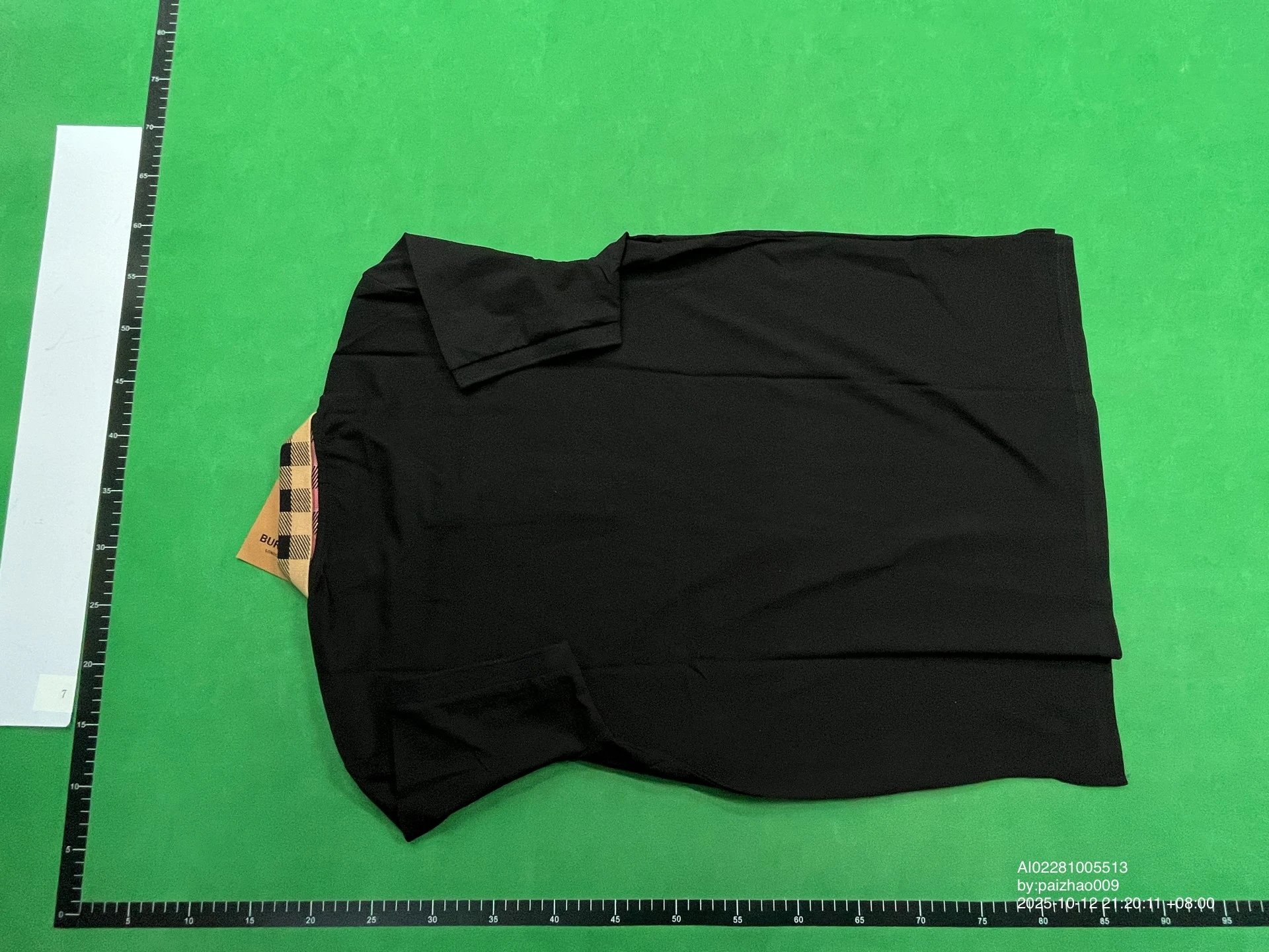 Check Shoulder Polo Shirt