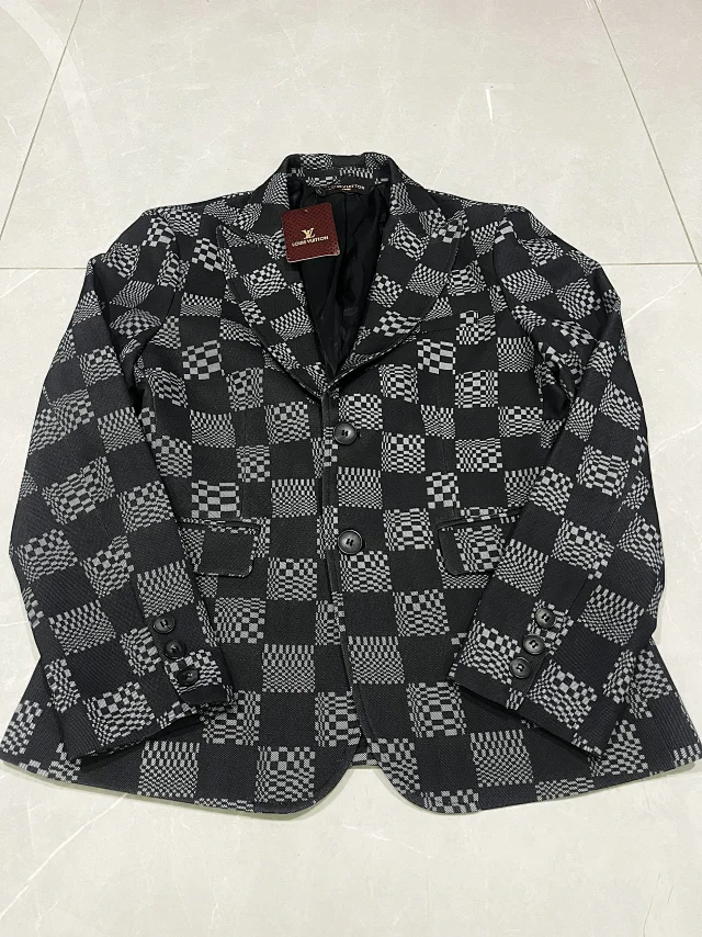 Burberry Blazers Plaid Blazer product detail image 13