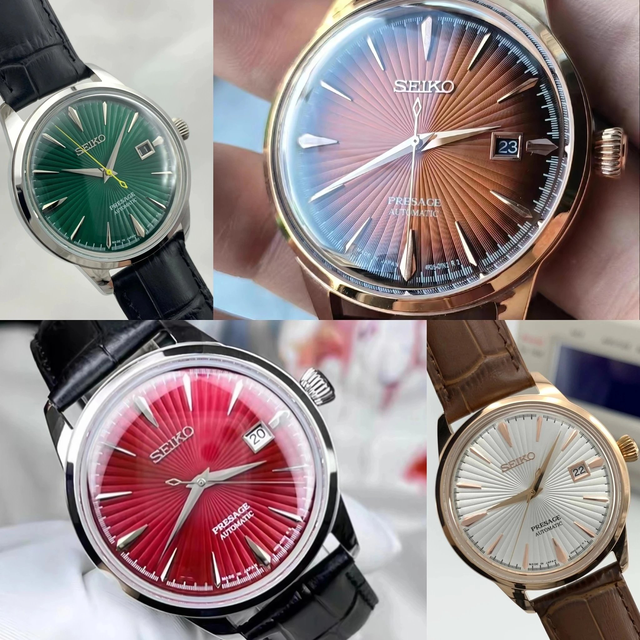 Seiko Chicken Tail Prestige Series Men's Mechanical Watch