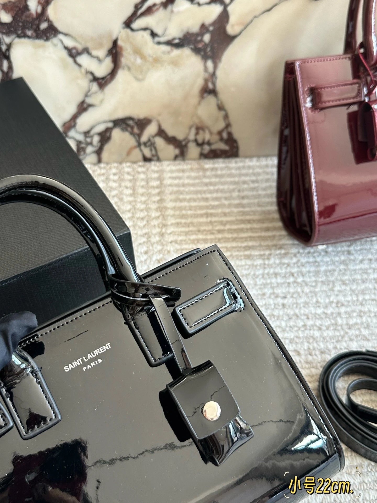 Saint Laurent Handbags Sac de Jour Patent Top-Handle image 4