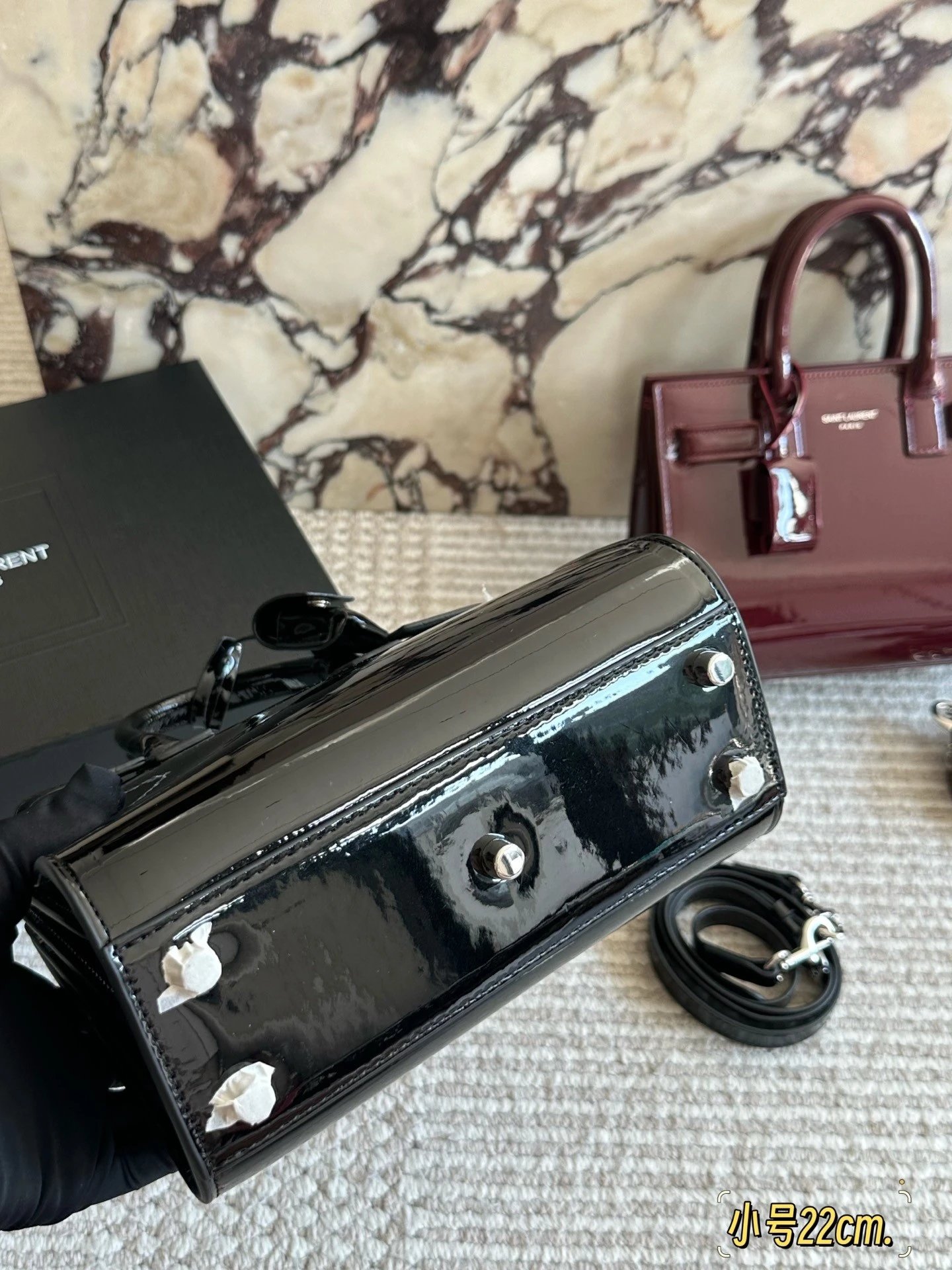 Saint Laurent Handbags Sac de Jour Patent Top-Handle image 6