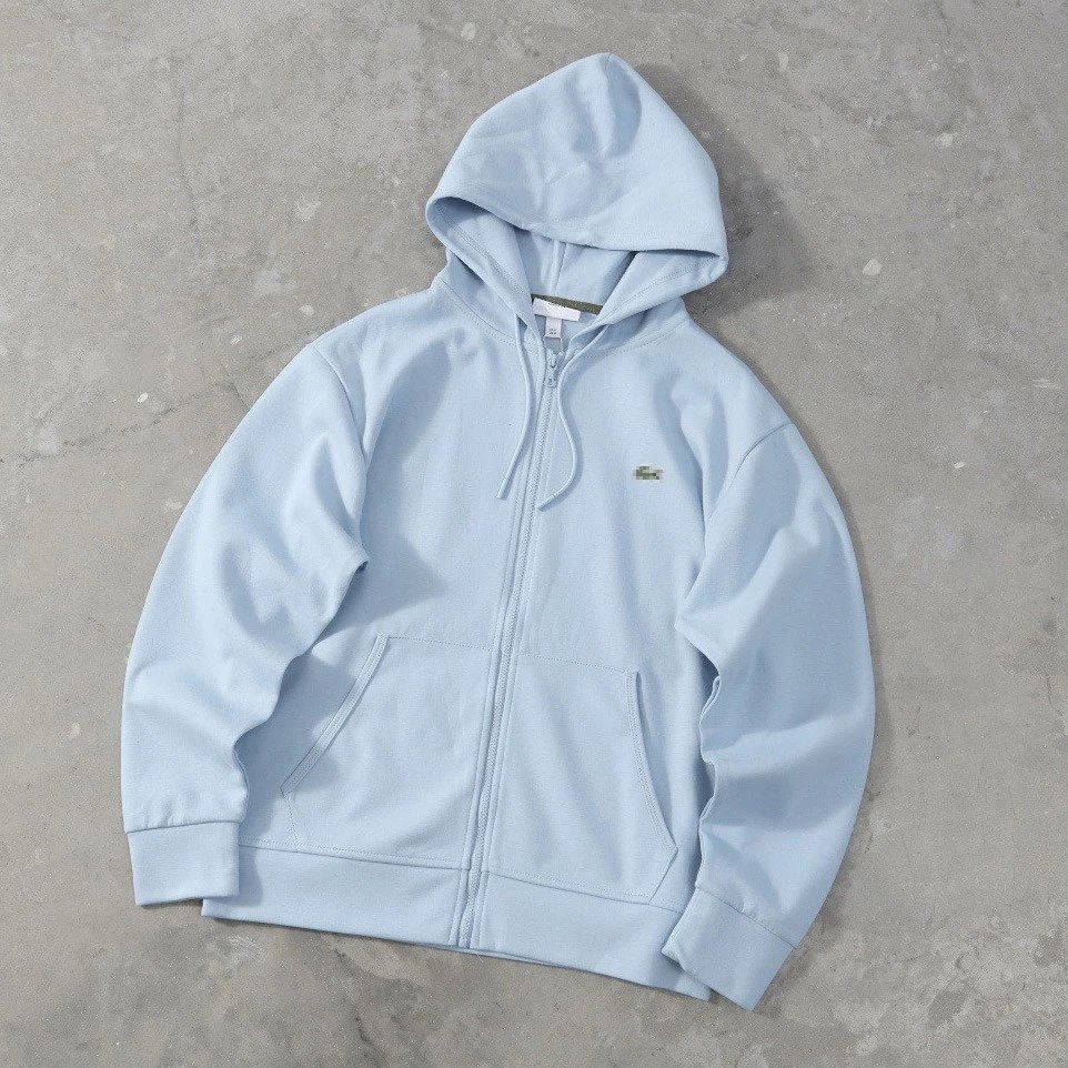 Light blue hoodie