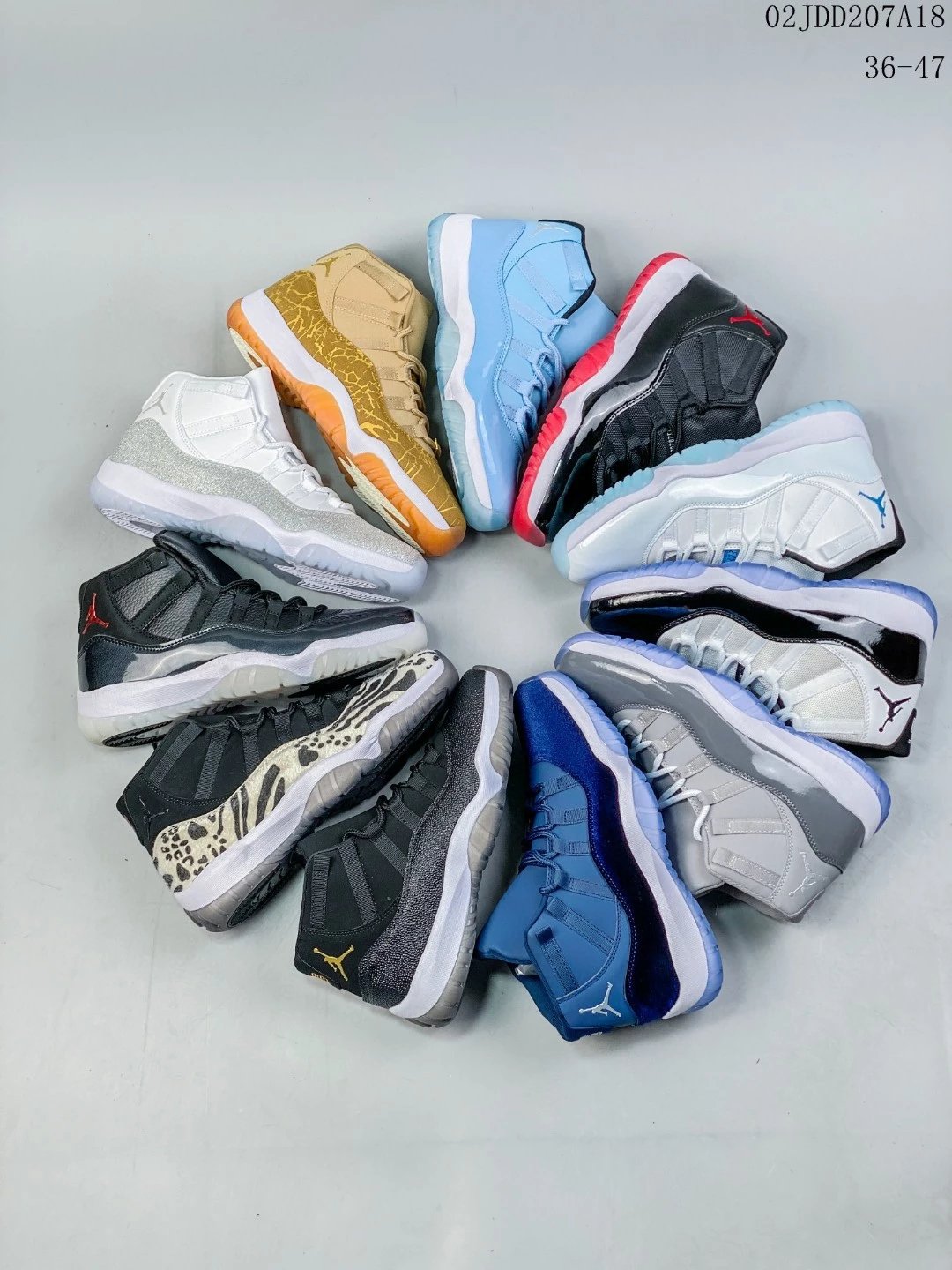 Air Jordan 11 Concord Blue Snake