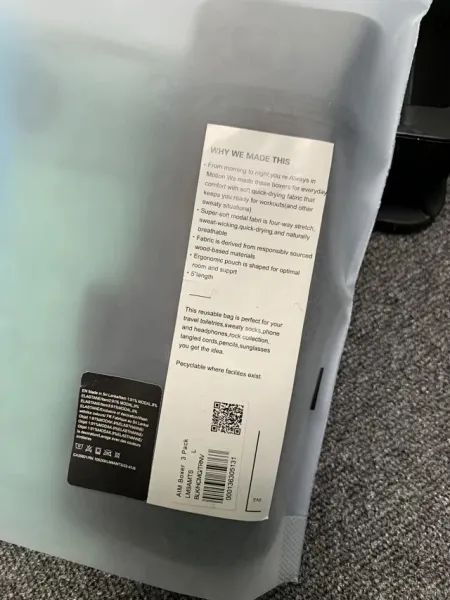 Lululemon Align Underwear Black, Teal, and Gray - 44