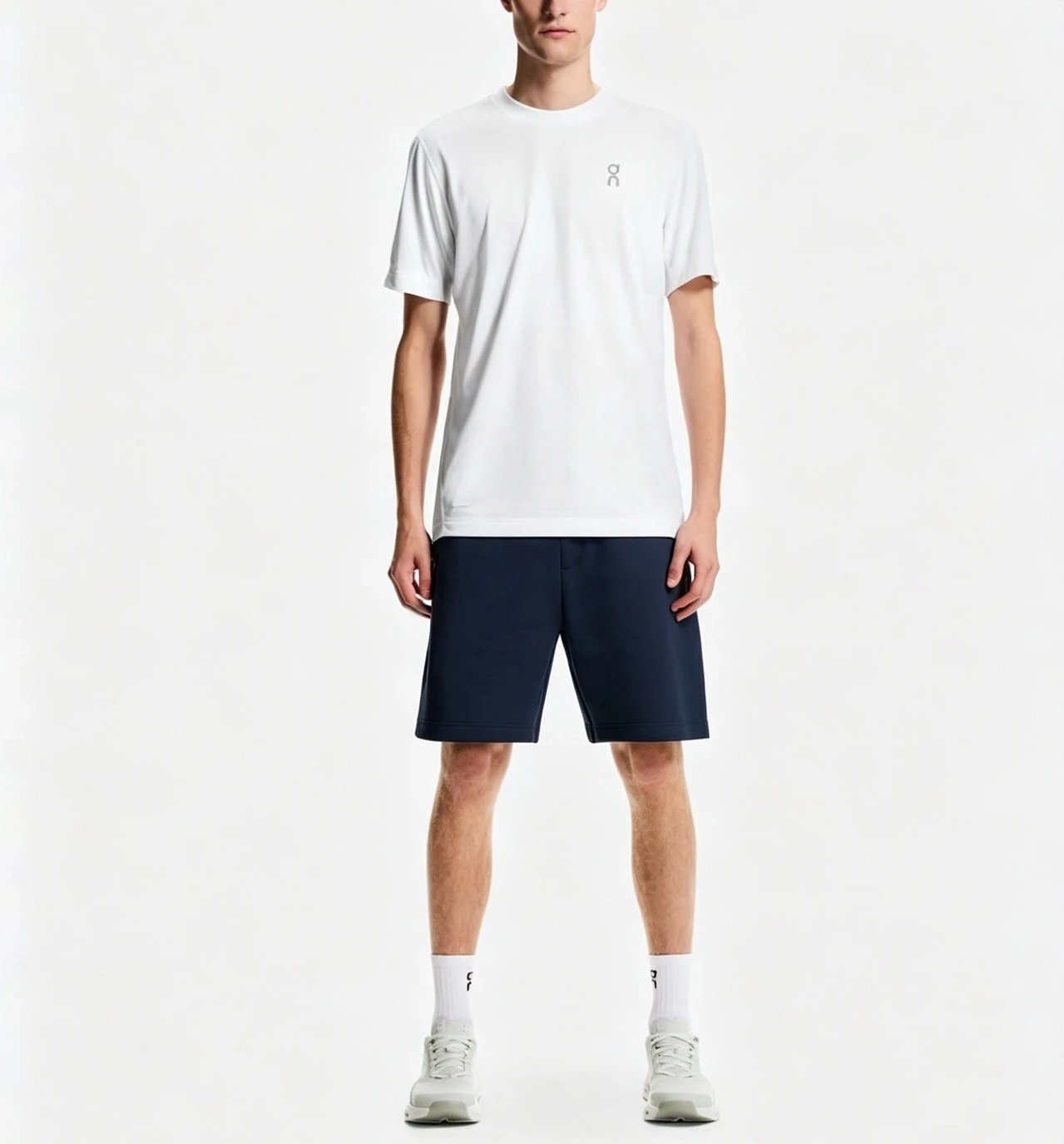 on Men's Zip Pocket Knit Shorts