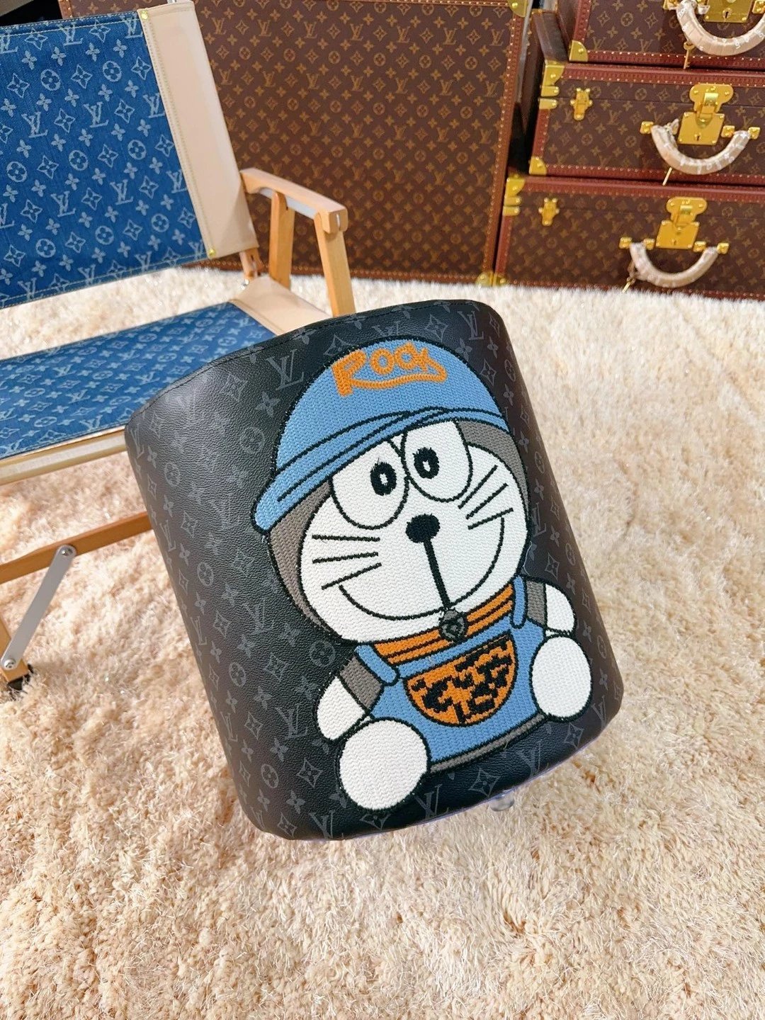 Louis Vuitton x Human Made Duck Stool
