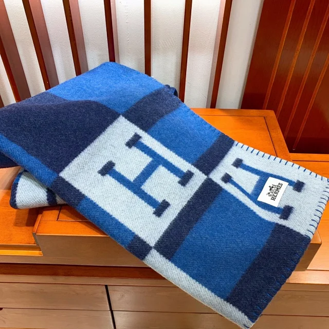 Hermès Uncategorized H Monogram Blanket product detail image 12