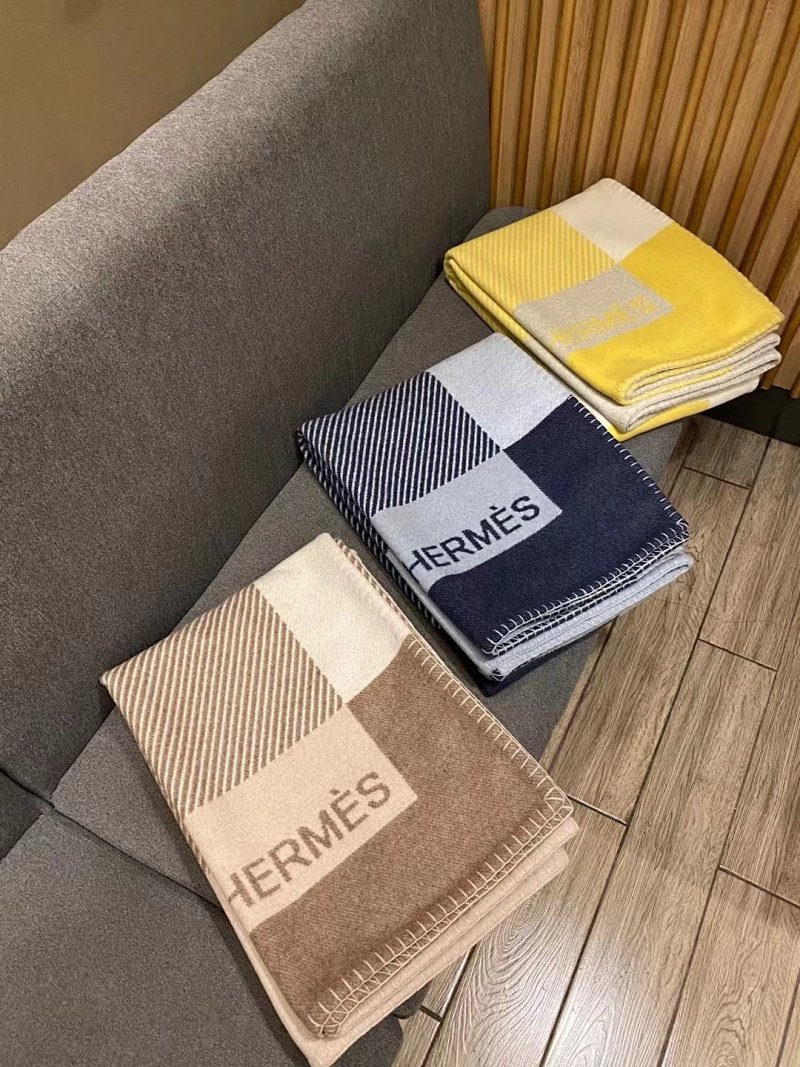 Hermès Hermes Riviera Blanket + 145 200CM 90 10