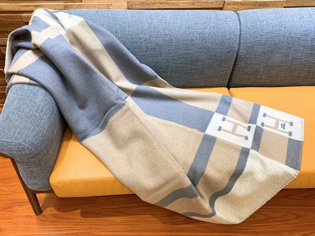 Hermès Uncategorized H Monogram Blanket product detail image 28