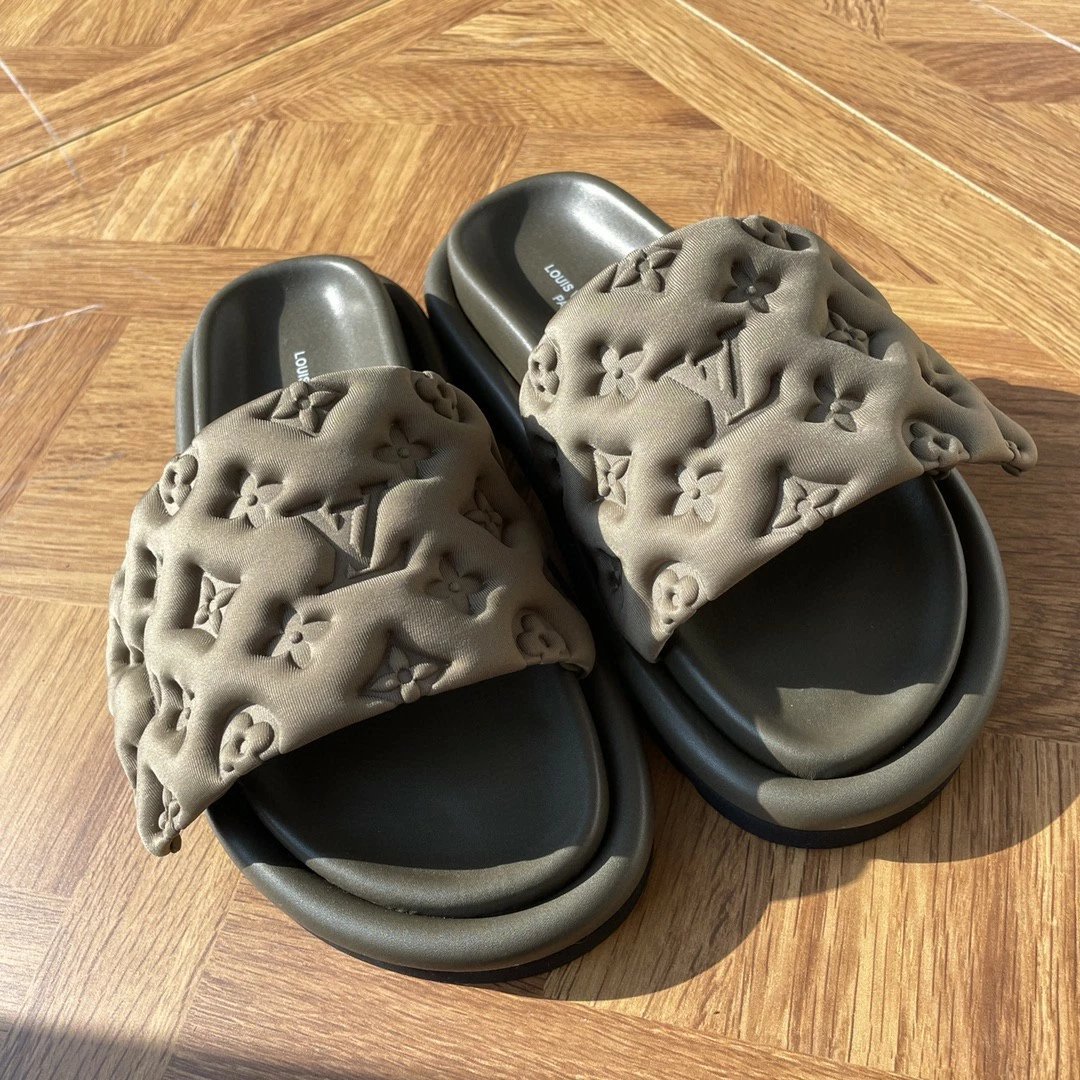 Fashion Slide Velcro Design Memory Foam