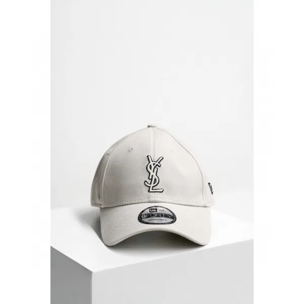Saint Laurent x New Era 9FORTY Adjustable Cap Beige Baseball Cap - 13