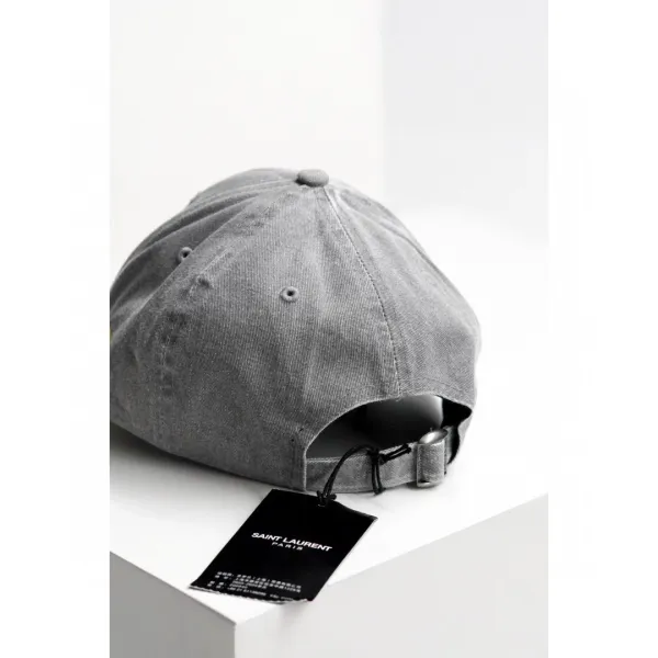 Saint Laurent x New Era 9FORTY Adjustable Cap Beige Baseball Cap - 24