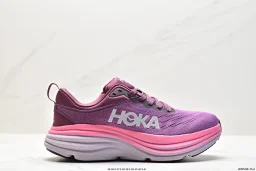 thumbnail for Seagull Hok Bondi 8 Purple Low-Top Casual Mesh Breathable Shock Absorbing Abrasion Resistant Non-slip Platform Running Shoes Men's Shoes Women's Shoes