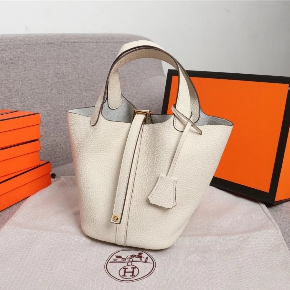 Milkshake White Small Gold Hardware