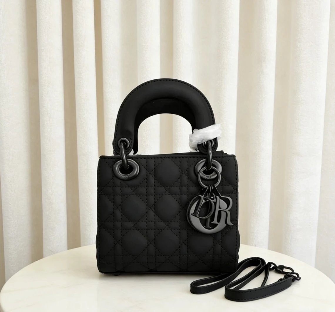 三格戴妃包藤格纹磨砂皮菱格手提包双肩包女士秋冬新款单肩斜挎包