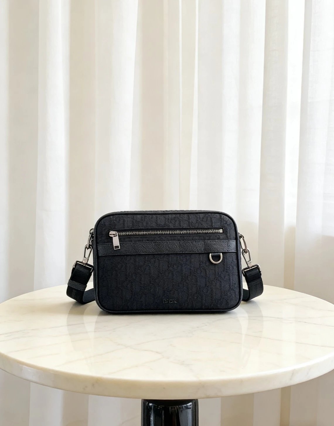 新款Safari手袋男士帆布邮差包大号斜挎包双拉链双层包男包