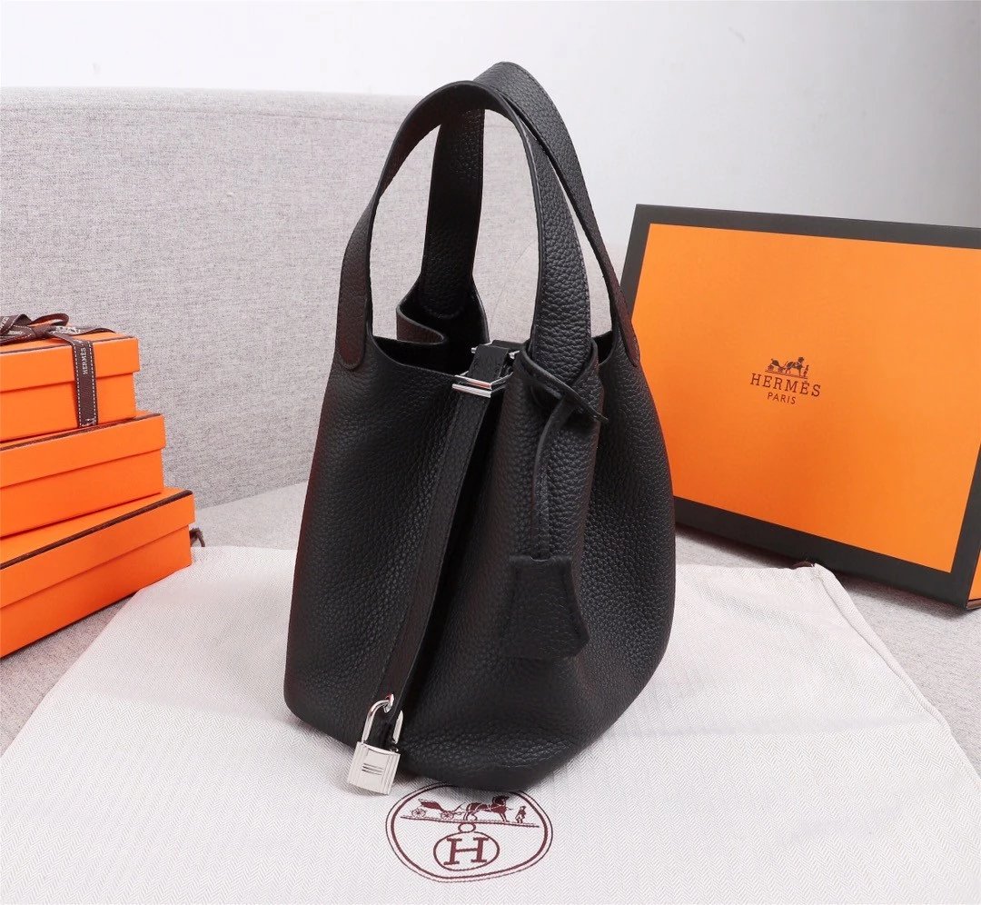 Black Silver Hardware Large