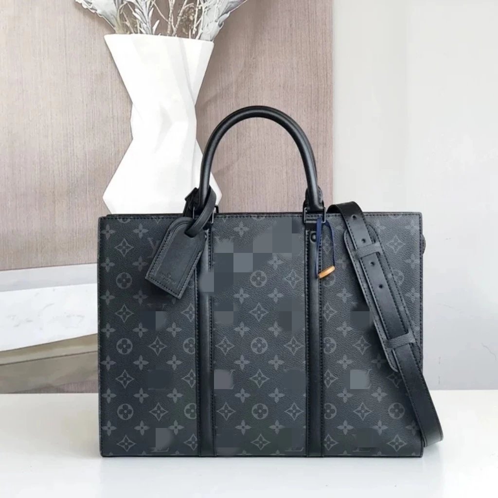 男包原单五金SAC PLAT HORIZONTAL ZIPP 公文包 时尚电脑包手提包