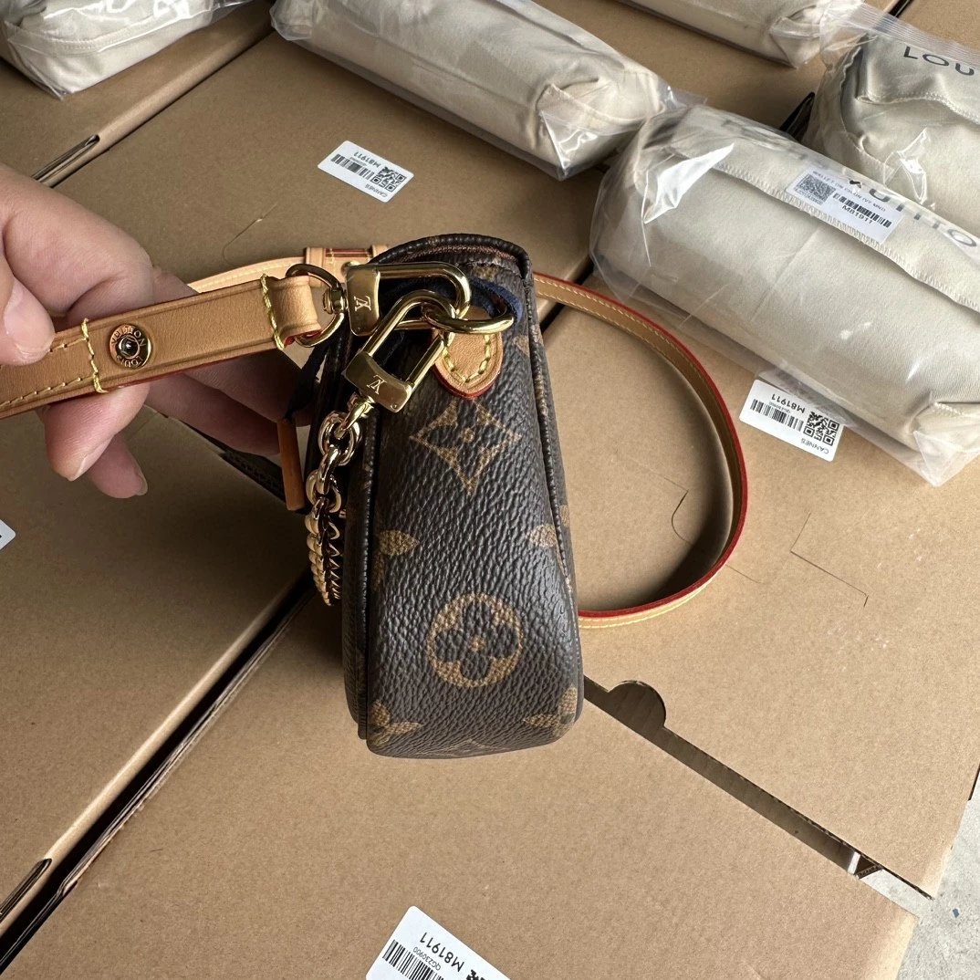 M81911女包Woc小包ivy woc手袋时尚小包单肩斜挎包腋下包大麻将包手机包 晚宴女包包 6