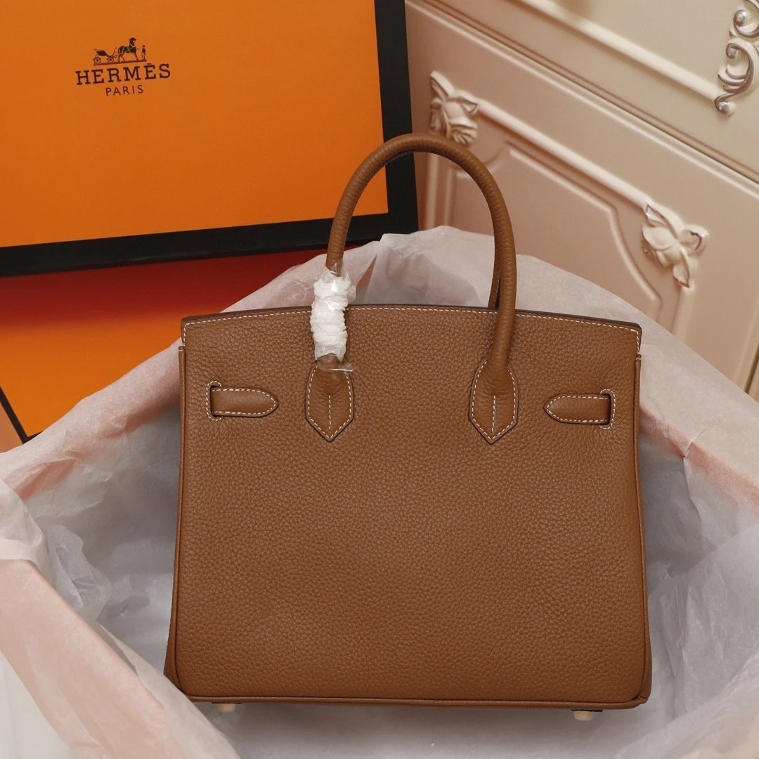 H家爱马铂金女包原单Birkin小牛皮手提包经典30cm 35cm王妃包 3